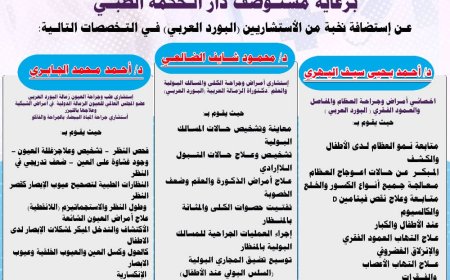 غداً.. مستشفى رصد يستضيف نخبة من الاستشاريين برعاية مستوصف دار الحكمة الطبي لبعوس