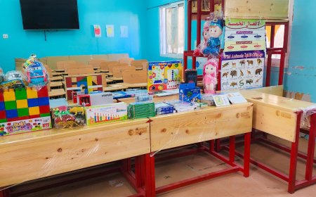 جمعية أطفال عدن للتوحد تتسلم مقاعد دراسية ومستلزمات تعليمية مقدمة من مركز الملك سلمان