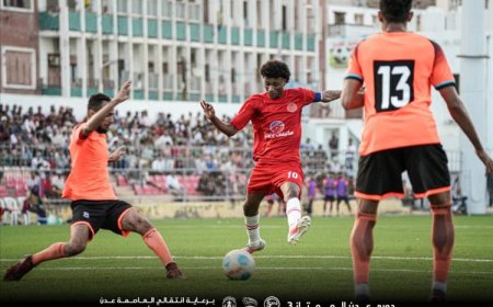 التلال يحقق فوزاً قاتلاً على شمسان في دوري عدن الممتاز