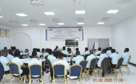 دورة تدريبية للأسبوع الثاني لمدربي أندية حضرموت الوادي للمستوى C في مدينة سيئون