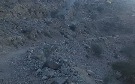 مناشدات مجتمعية لإصلاح طريق حيد ردفان هنمة الثمري