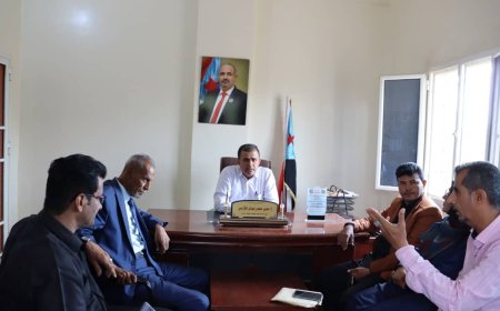 انتقالي أبين يلتقي لجنة الشباب والرياضة بمجلس المستشارين