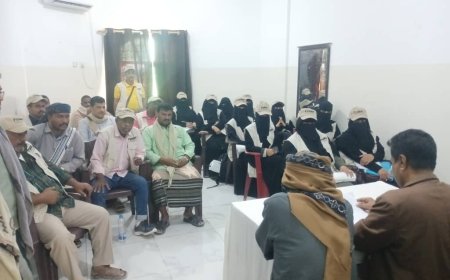 مدير عام رضوم يدشن المرحلة الثانية من مشروع الثروة الحيوانية بالمديرية