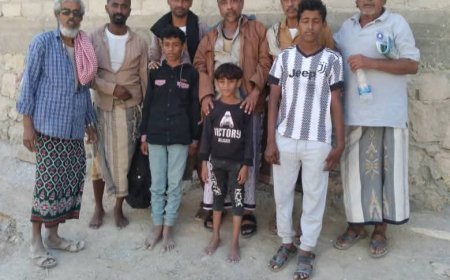 استقبال الأسير المفرج عنه علي بن عبدالمانع بعد أكثر من ست سنوات من الفقدان