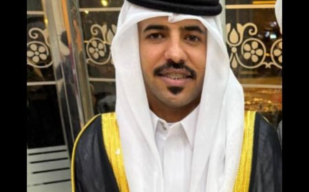 الشيخ محمد عمر سالم الدماني يبارك للشيخ العزاني زواج الابناء