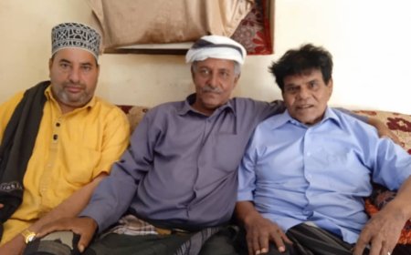 الشيخ الدحبي والصحفي محمد الشحيري يزوران الفنان عوض احمد ..!