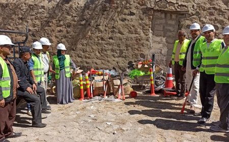 صندوق النظافة في تعز يتسلم مستلزمات التشجير