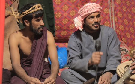 حلقة تراثية ضمن فعاليات مهرجان اتحاد شباب الغد في أثوب بالمهرة