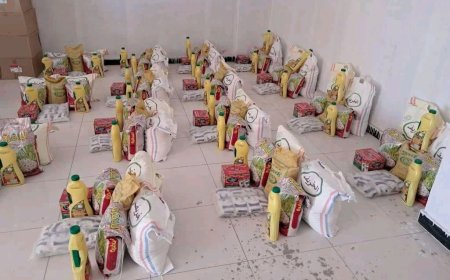 ملتقى ألفة المؤمنين يوزع 40 سلة غذائية للأسر المتعففة في الغيضة