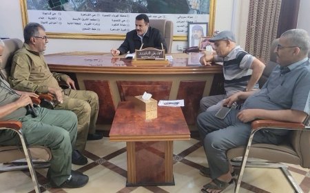 خلال لقائه بمدير شرطة السير بعدن.. مدير عام المنصورة يناقش آلية تنفيذ الخطة المرورية لشهر رمضان