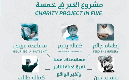 سواعد الخير الإنسانية تطلق حملة "الخير في خمسة" في رمضان 1446هـ 