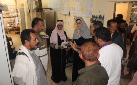غانم يستقبل فريق لجنة الصليب الاحمر الدولي ويفتتح مشروع مياه كرش