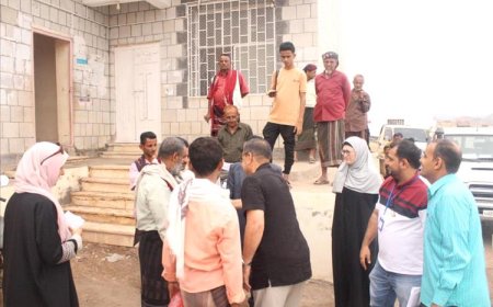 غانم يفتتح مشروع مياه كرش ويستقبل فريق الصليب الأحمر الدولي لتعزيز الخدمات الصحية والمائية