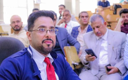 الماجستير بامتياز للباحث عبد الرؤوف السقاف من جامعة عدن عن أثر الذكاء الاصطناعي في تحقيق التنمية المستدامة