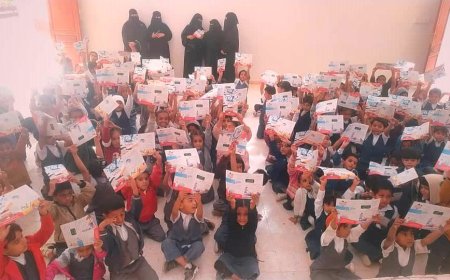 جمعية الهلال الأحمر فرع حضرموت تدشّن حملة توعية صحية في المناطق المتضررة من انتشار الكوليرا في مديريات الوادي