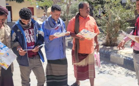 الضالع.. الهلال الأحمر يدشن حملة التوعية من الكوليرا