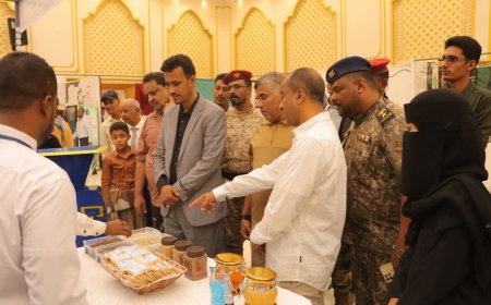 تدشين معرض الصناعات الوطنية الأول بمحافظة حضرموت فرصة لتعزيز الإقتصاد الوطني