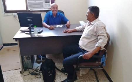 منسقية جامعة أبين ومركز البيئة والعلوم البحرية في جامعة أبين يناقشان فعالية اليوم الوطني للبيئة