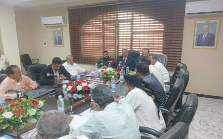 محافظ لحج يؤكد بدء مرحلة جديدة لآلية تحصيل الموارد المالية وتنميتها