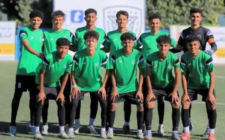 الأحمر الصغير يكسب فريق الوحدة في ثاني اختبار بمعسكر صنعاء