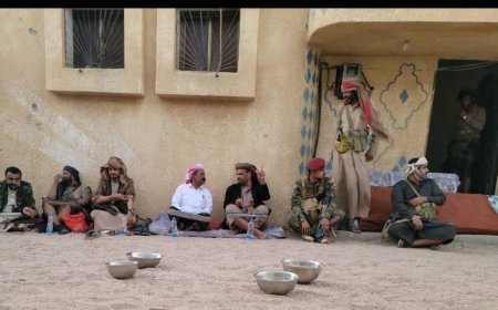 حلف قبائل شبوة برئاسة الخبيلي ينجح في إخماد نار الفتنة وإبرام صلح بقيادة نائب رئيس الحلف الوكيل الحارثي