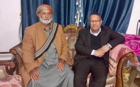 رئيس مجلس الشورى يطمئن على صحة الشيخ مرضي كعلان