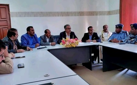لجنة الخدمات تشيد بجهود محافظ شبوة وتؤكد استمرار العمل للحفاظ على المدينة من العشوائيات