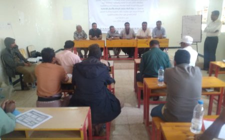 الثرم وعلعلة ومزاحم يختتمون الدورة التدريبية الخاصة بمعالجة حالات الكوليرا للكادر الصحي بلودر