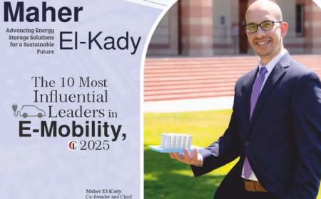 اختيار العالم المصري ماهر القاضي واحد من أكثر 10 قادة تأثيرًا في التنقل الكهربائي عالميا 2025
