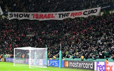 اطردوا إسرائيل".. رسالة جماهير سيلتك في ليلة الأبطال