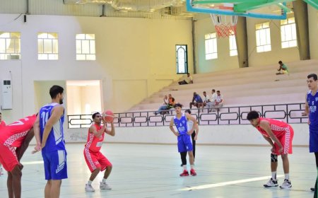 شعب حضرموت يقطع خطوة نحو لقب دوري الدرجة الأولى لكرة السلة بفوزه على وحدة صنعاء