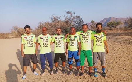 قدامى اللواء 115 مشاة يتفوقون على شباب الحضن بركلات الترجيح