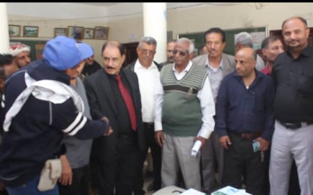 محافظ الضالع يدشن حملة بيطرية لتحصين الاغنام والماعز ضد مرض الطاعون والجدري