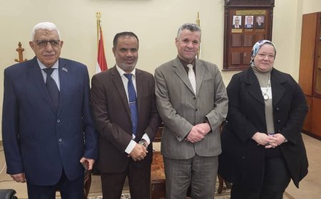 مساعد نائب رئيس الجامعة لشؤون الطلاب يزور الملحقية الثقافية بالقاهرة وجامعات مصرية لتعزيز التعاون الأكاديمي والطلابي