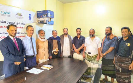 برعاية مؤسسة جُنح السلام.. نجاح جهود قبلية في إنهاء قضية قتل بمديرية الحد يافع