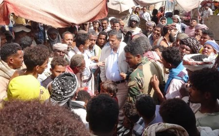 مدير عام المصائد السمكية ابين ينفي بشكل مطلق عن ماثير عن  زيارة المحافظ لسوق الأسماك  زنجبار