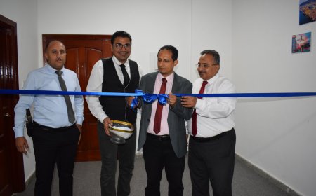 افتتاح فرع جديد لشركة "بوابة العالم" لخدمات الملاحة والشحن في عدن  