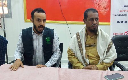 بحضور" اليوسفي "مؤسسة شباب أبين تنفذ ورشة عمل لربط مستفيدي  المجموعات بسوق العمل