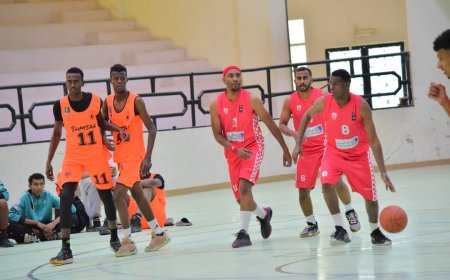 شمسان يختتم مبارياته في دوري الدرجة الأولى لكرة السلة