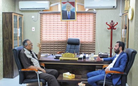 نائب رئيس مجلس النواب ووكيل وزارة النفط والمعادن  يبحثان سبل التعاون المشترك