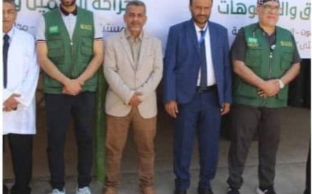 الوكيل باصريح و طريق يدشنان المشروع الطبي التطوعي لجراحة التجميل والحروق والتشوهات بهيئة مستشفى أبن سيناء بالمكلا بتمويل مركز الملك سلمان للإغاثة والأعمال الإنسانية