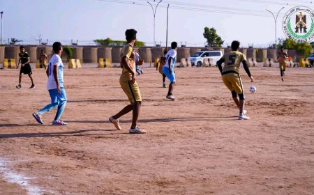 طوارئ دلتا أبين في الحزام الامني يتفوق على حزام طوق عدن ويتأهل للدور الثاني في بطولة الحزام الرمضانية لكرة القدم