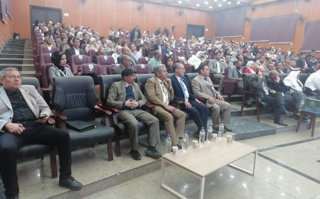 وفد المجلس العربي للمثقفين والاكاديميين للسلام والتنمية يزور محافظة الوادي الجديد في مصر