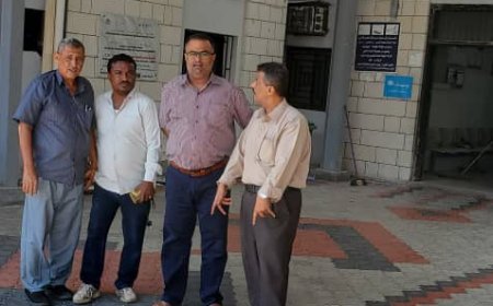 افتتاح ساحة ومظلة المجمع الصحي بالتواهي