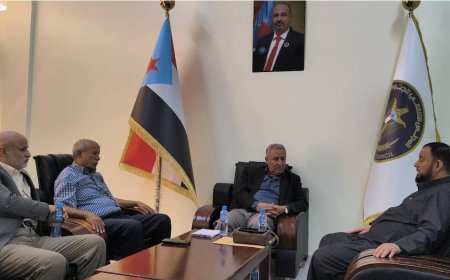 الربيزي يلتقي وكيل مساعد وزارة الأوقاف بالعاصمة عدن