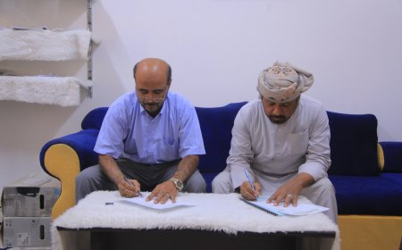 مدير تربية القطن يوقع عقد شراكة وتعاون مع مركز الإحسان الطبي