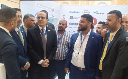 إشادة واسعة بركن شركة "بوابة الخليج الذهبية" "الراعي الذهبي" في معرض المؤتمرالاول للنظام الصحي في اليمن      