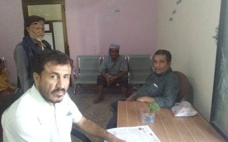 مدير عام لودر يشيد بمدير مكتب الاحوال المدنية في المديرية