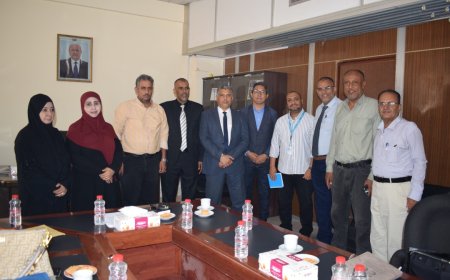 نائب محافظ عدن يناقش مع نائب ممثل " اليونيسف" إمكانية زيادة الدعم لمشاريع البنية التحتية