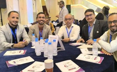 مكتب الصحة بالمهرة يشارك في المؤتمر الأول للنظام الصحي باليمن